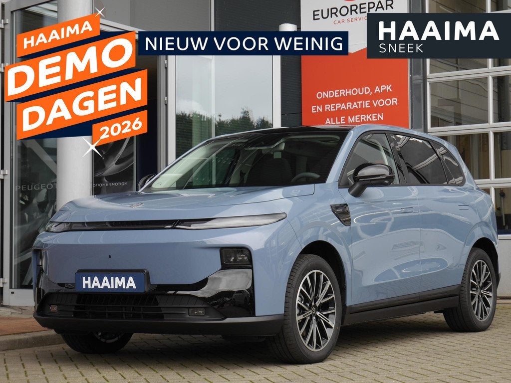 Leapmotor B10 Design ProMax 67.1 kWh Demo | Wltp 434km | 750, Auto's, Leapmotor, Achterwielaandrijving, 750 kg, Blauw, 1820 kg