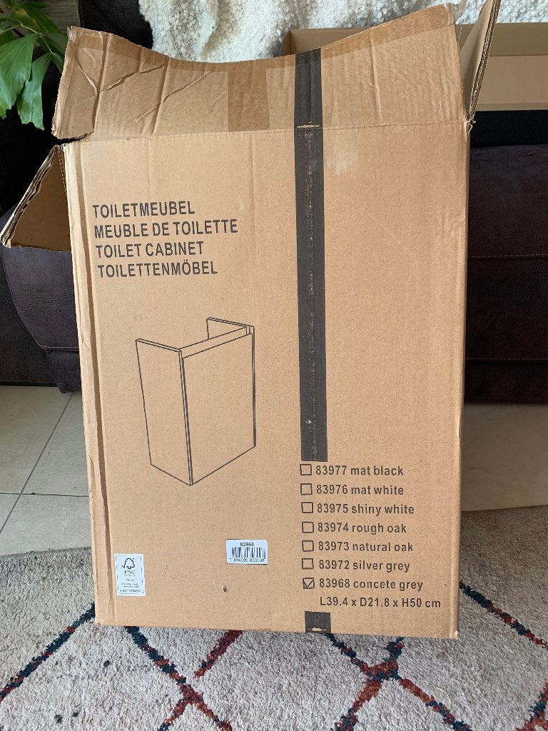 Toiletmeubel complete set, Ophalen, Nieuw, Toilet