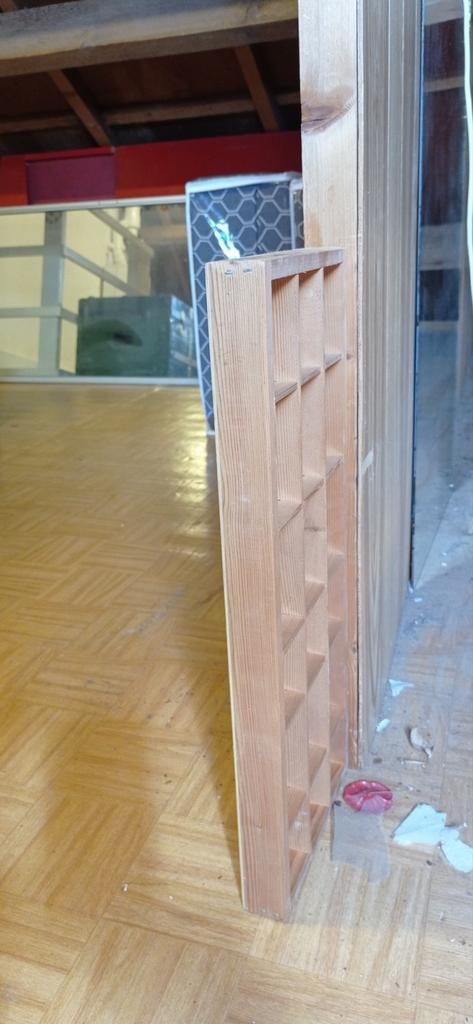 Ouderwetse letterbak van berkenhout, Huis en Inrichting, Ophalen, Zo goed als nieuw
