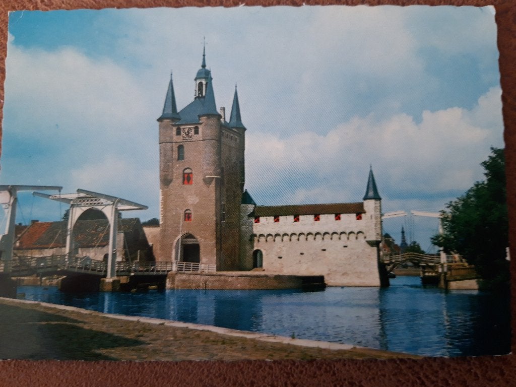 Zierikzee , Zuid-Havenpoort, Ophalen of Verzenden, 1960 tot 1980, Ongelopen, Zeeland