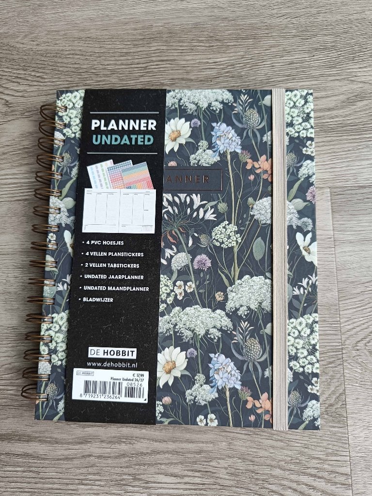 datumloze planner, Ophalen, Nieuw