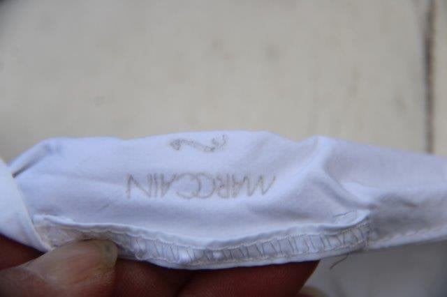 Tuniek offwhite/ oker Marccain mt N4(M-40) Vaste prijs AANBI, Maat 38/40 (M), Wit, Ophalen of Verzenden, Zo goed als nieuw