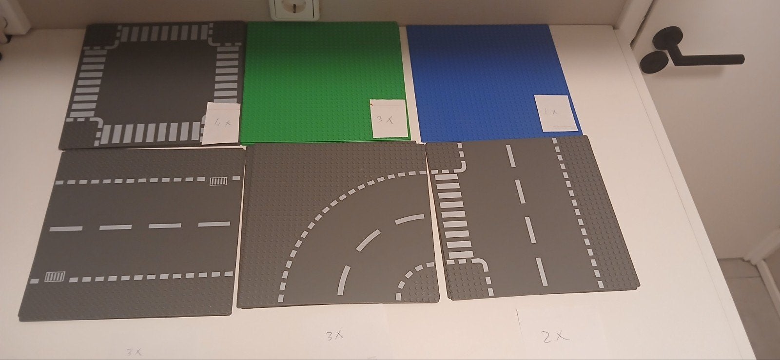 lego plaaten, Gebruikt, Overige thema's, Lego, Ophalen of Verzenden