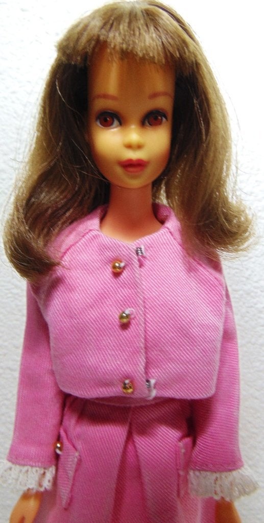 Vintage Francie Barbie pop 1969, Verzamelen, Ophalen of Verzenden, Gebruikt, Pop
