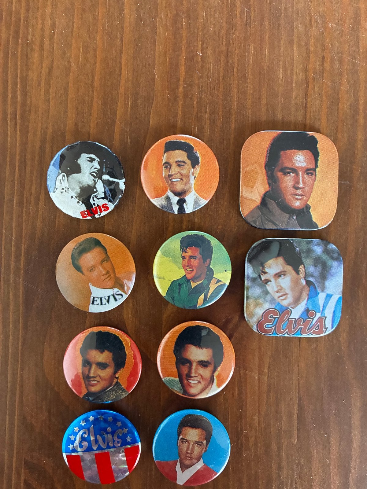 Elvis Presley Speldjes Collectie - 10 Stuks, Ophalen of Verzenden, Gebruikt, Gebruiksvoorwerp