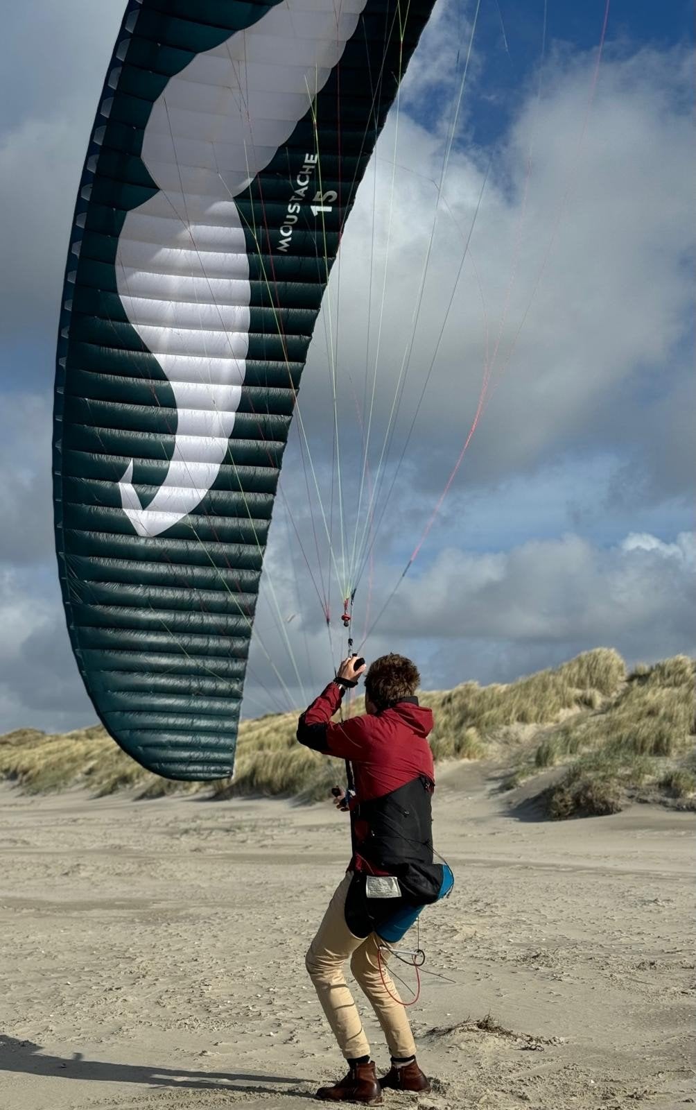 Flare moustache 15m v1 - ruilen, Sport en Fitness, Ophalen of Verzenden, Gebruikt, Scherm