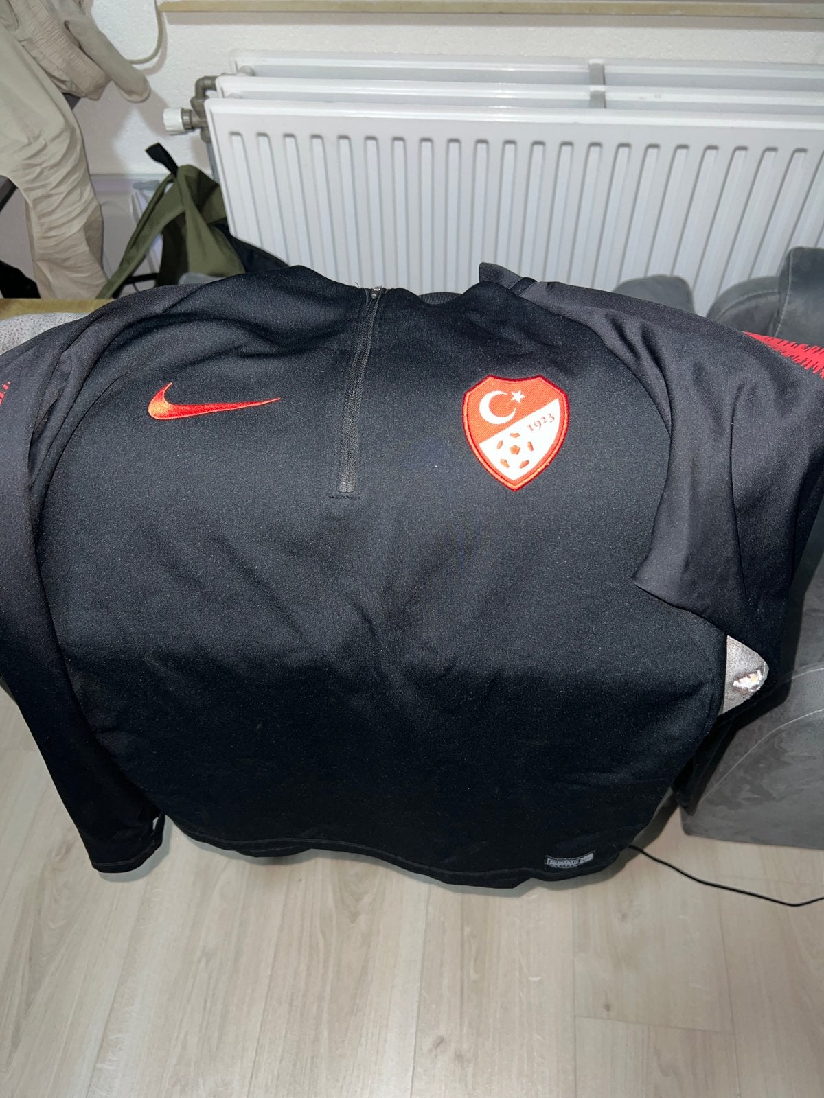 Turkije Trainingspak | Nike | Maat S, Ophalen, Zwart, Voetbal, Gedragen