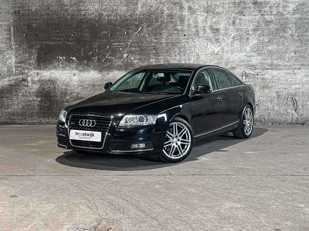 Audi A6 Limousine 3.0 TFSI Quattro Pro Line 286pk 2009, 87-N, Auto's, Audi, Euro 5, Gebruikt, Zwart, 11 km/l