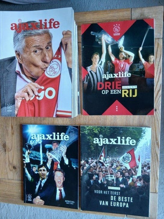Ajax Life Magazine Collectie - 2020 t/m 2023, Ophalen of Verzenden, Zo goed als nieuw, Sport en Vrije tijd