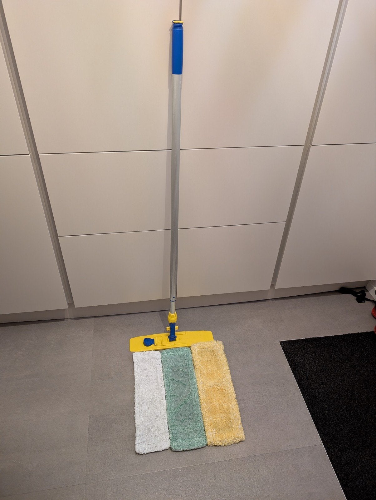 Jemako dweil met extra lange steel en 3 doeken, Ophalen, Mop of Dweil
