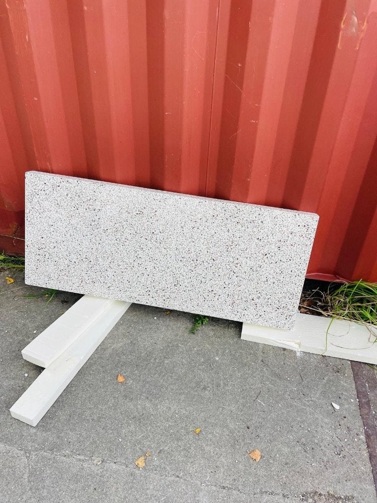 Terrazzo keukenblad €150 Nieuwprijs €800, Ophalen, Gebruikt, Meerkleurig, 100 tot 150 cm
