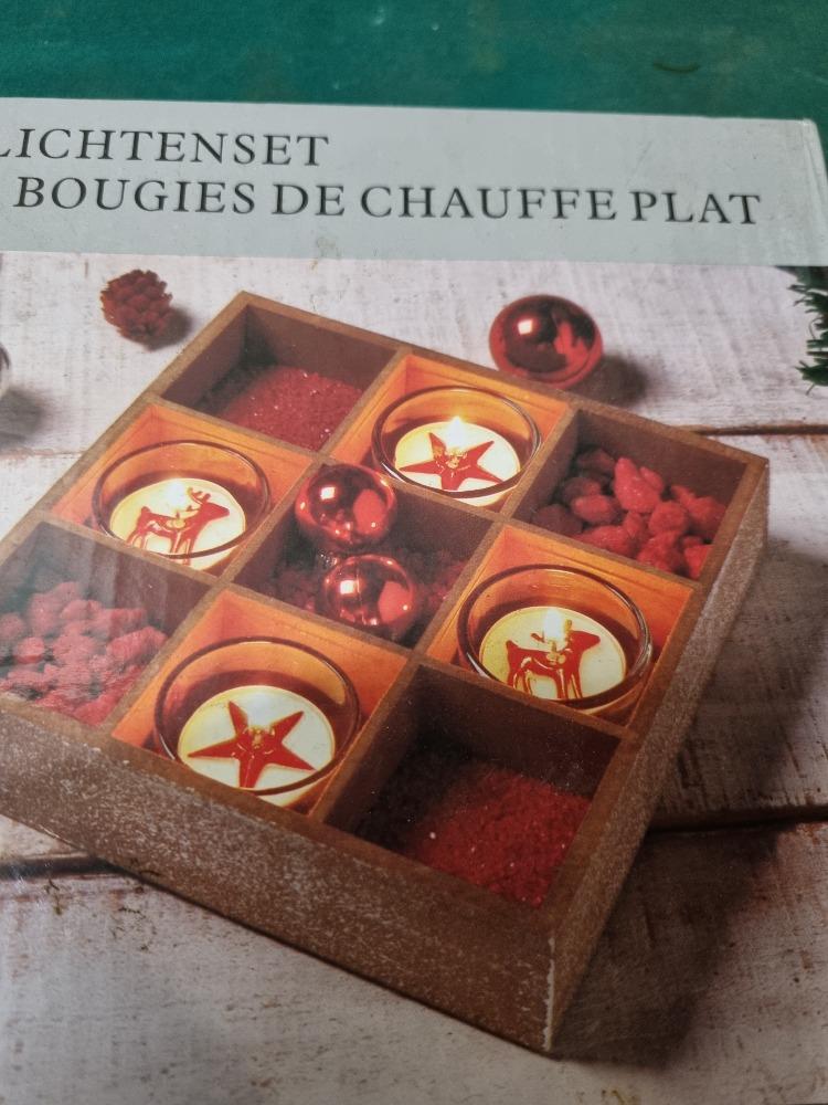 theelichten set nieuw in  doos, Ophalen of Verzenden, 'T Olde Gre-j, Info@toldegrej.nl, Endepoelstraat 20f Didam