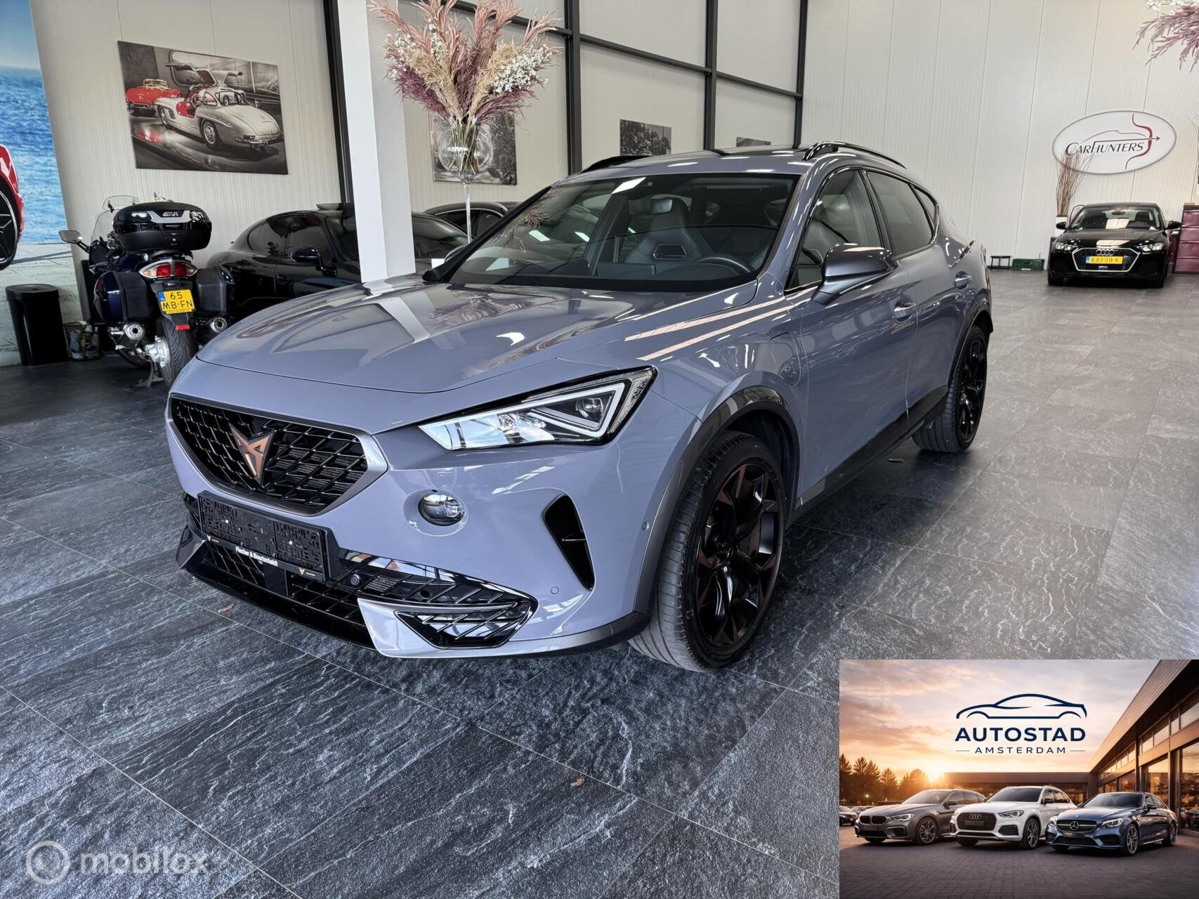 CUPRA Formentor 1.4 tsi automaat hybride panorama Matrix, Auto's, Dealer onderhouden, Stof, Gebruikt, Zwart