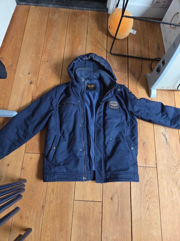 PME Legend winterjas maat L, Ophalen, Maat 52/54 (L), Blauw, Zo goed als nieuw