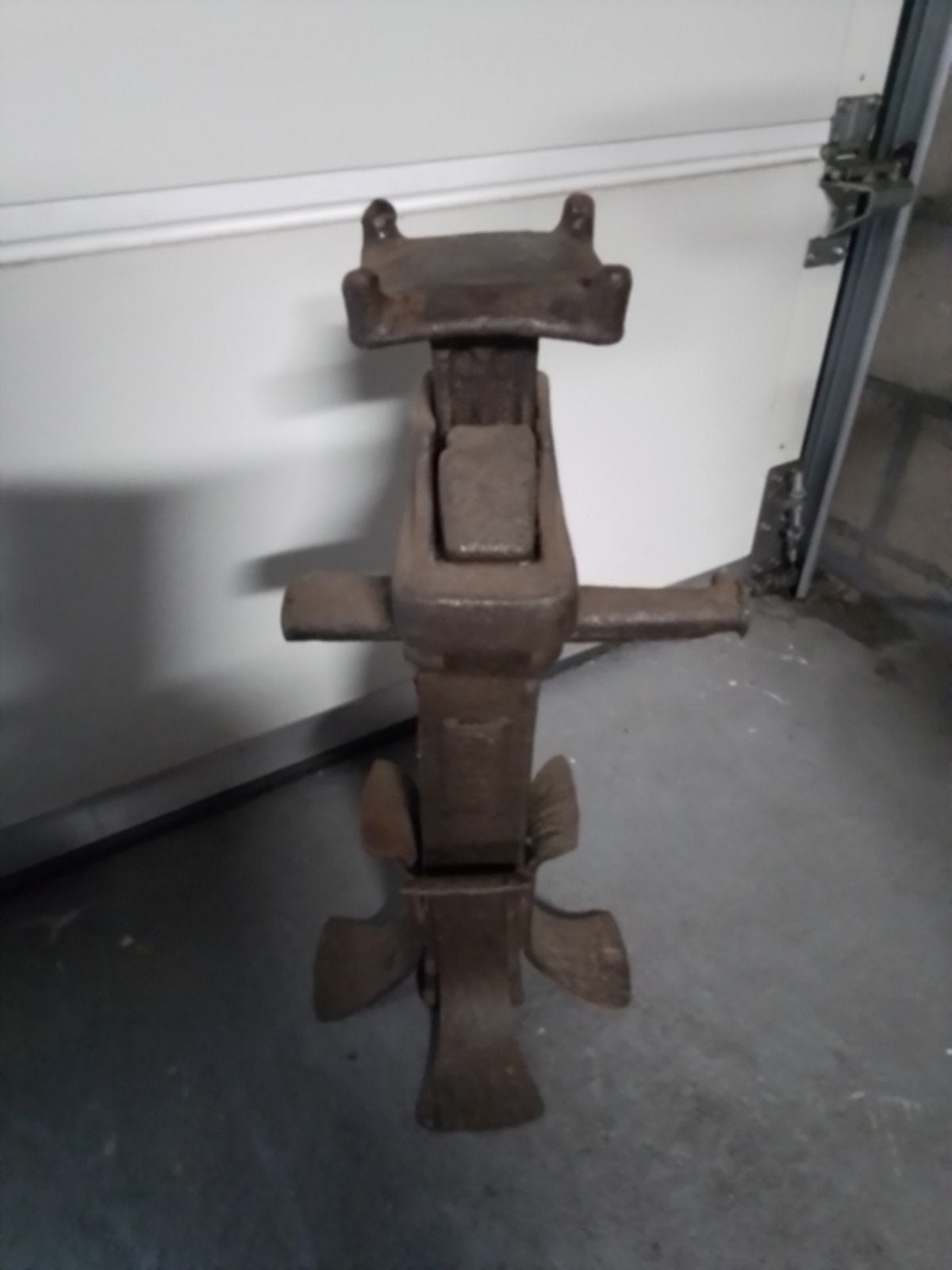 Oude ijzer mijn stud van de mijn vroeger kan je binnenzetten, Ophalen of Verzenden, Zo goed als nieuw