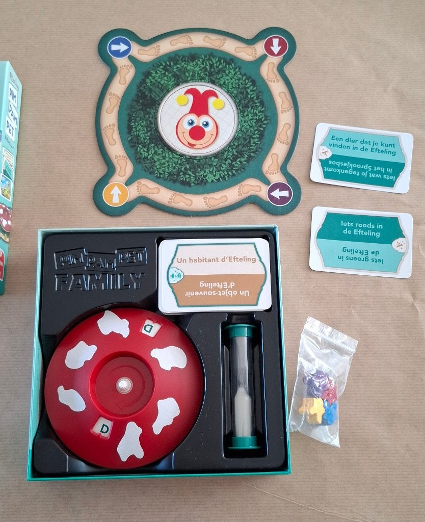 Efteling Pim Pam Pet Family bordspel Jumbo compleet, Efteling, Overige typen, Onbekend, Ophalen of Verzenden