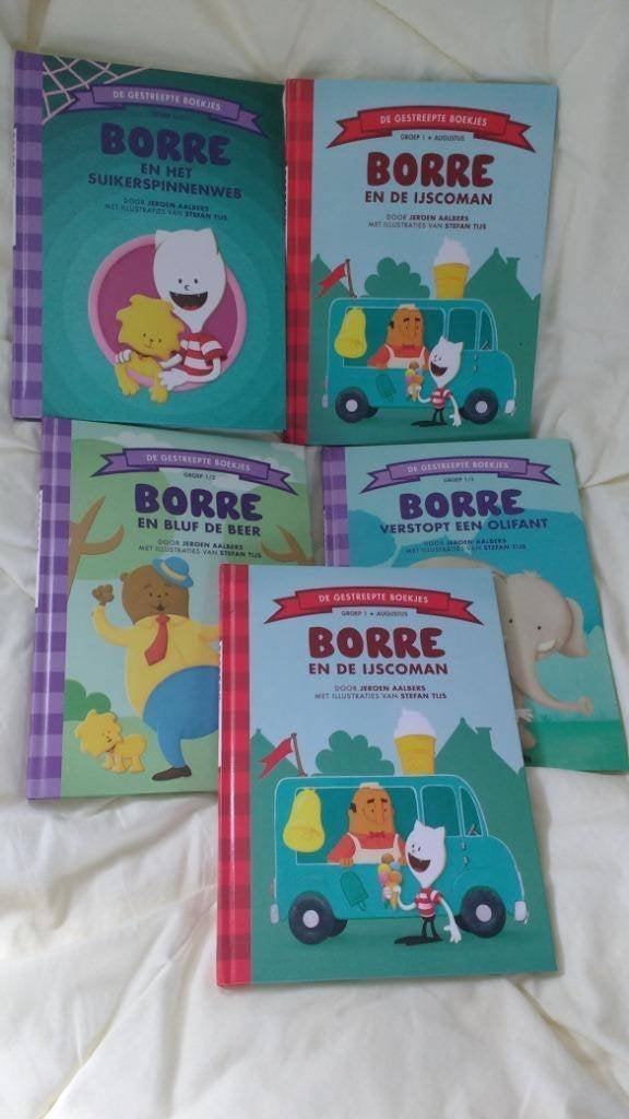 Borre leesboekjes - 5 stuks (ook apart te koop)., Ophalen of Verzenden, Zo goed als nieuw, Jeroen Aalbers, Fictie algemeen