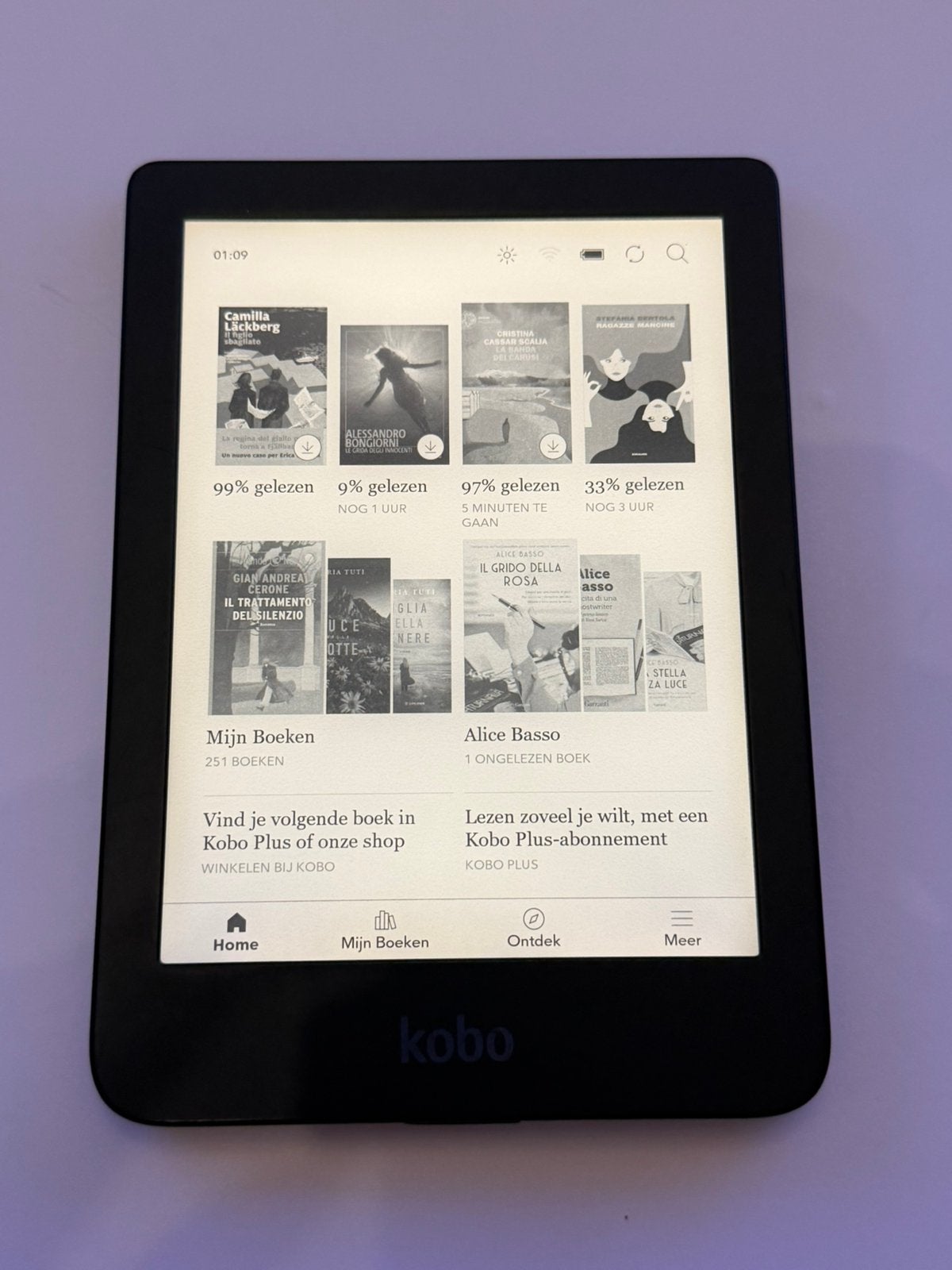 Kobo Clara HD met Sleepcover | 8GB | Nette staat, Kobo, Kobo, 8 GB, Verzenden