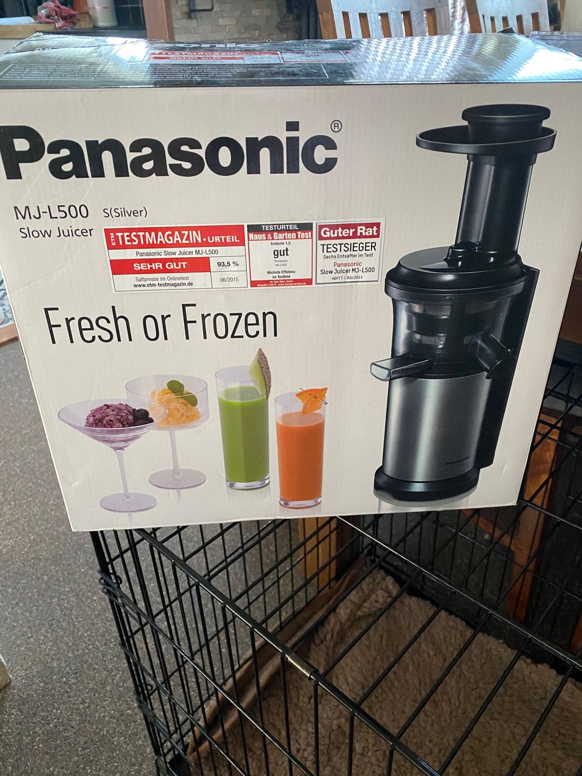 Panasonic Slow Juicer zgan, Ophalen, Zo goed als nieuw
