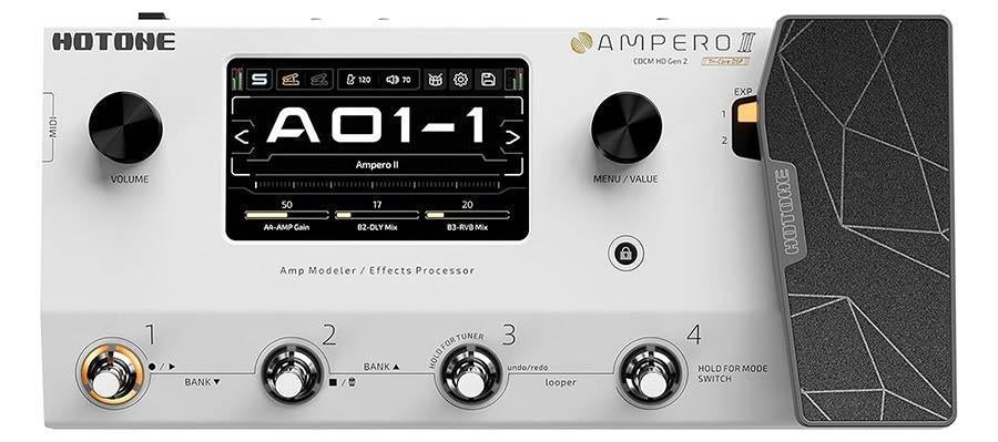 Hotone MP-350 Ampero II Amp Modeler  Effects Processor, ., Nieuw, Ophalen of Verzenden, Multi-effect