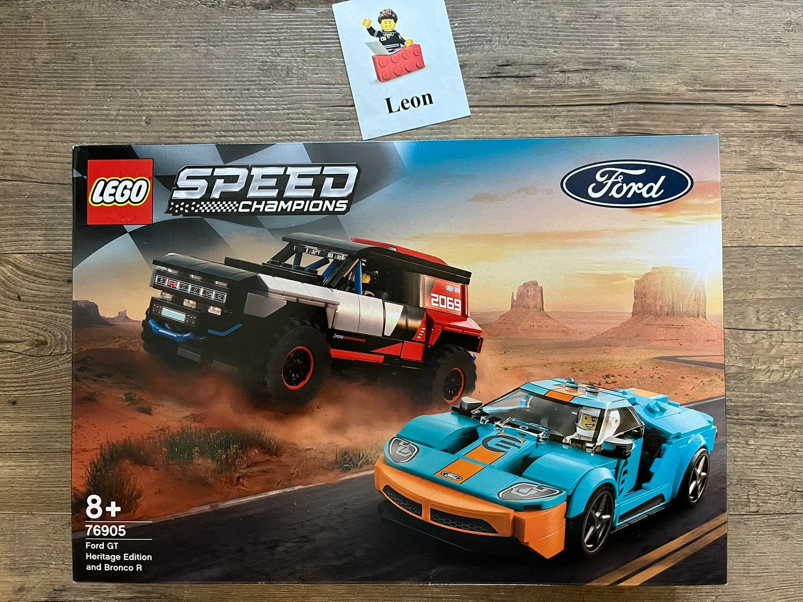 Lego Speed Champions 76905 Ford GT Heritage Edition & Bronco, Lego, Nieuw, Complete set, Ongeopend/sealed