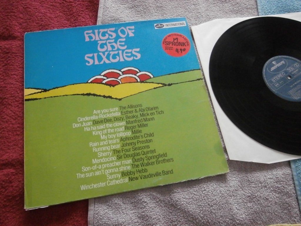 LP - Hits Of The Sixties - Various Artists., LP, Zo goed als nieuw, Pop, 12 inch