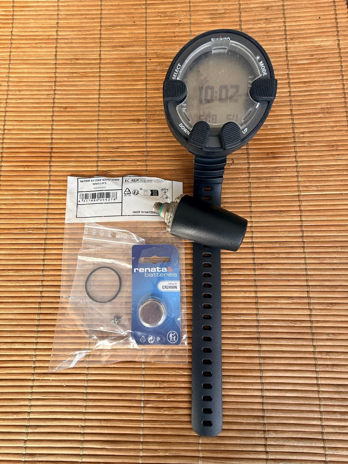 Suunto Duikcomputer viper nova en tankpod, Watersport en Boten, Duiken, Ophalen, Gebruikt, Duikcomputer