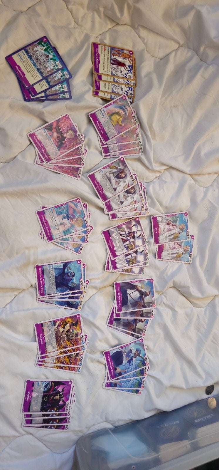 One piece Op16 deck kaarten uncommen, Hobby en Vrije tijd, Verzamelkaartspellen | Yu-gi-Oh!, Ophalen of Verzenden, Nieuw, Meerdere kaarten