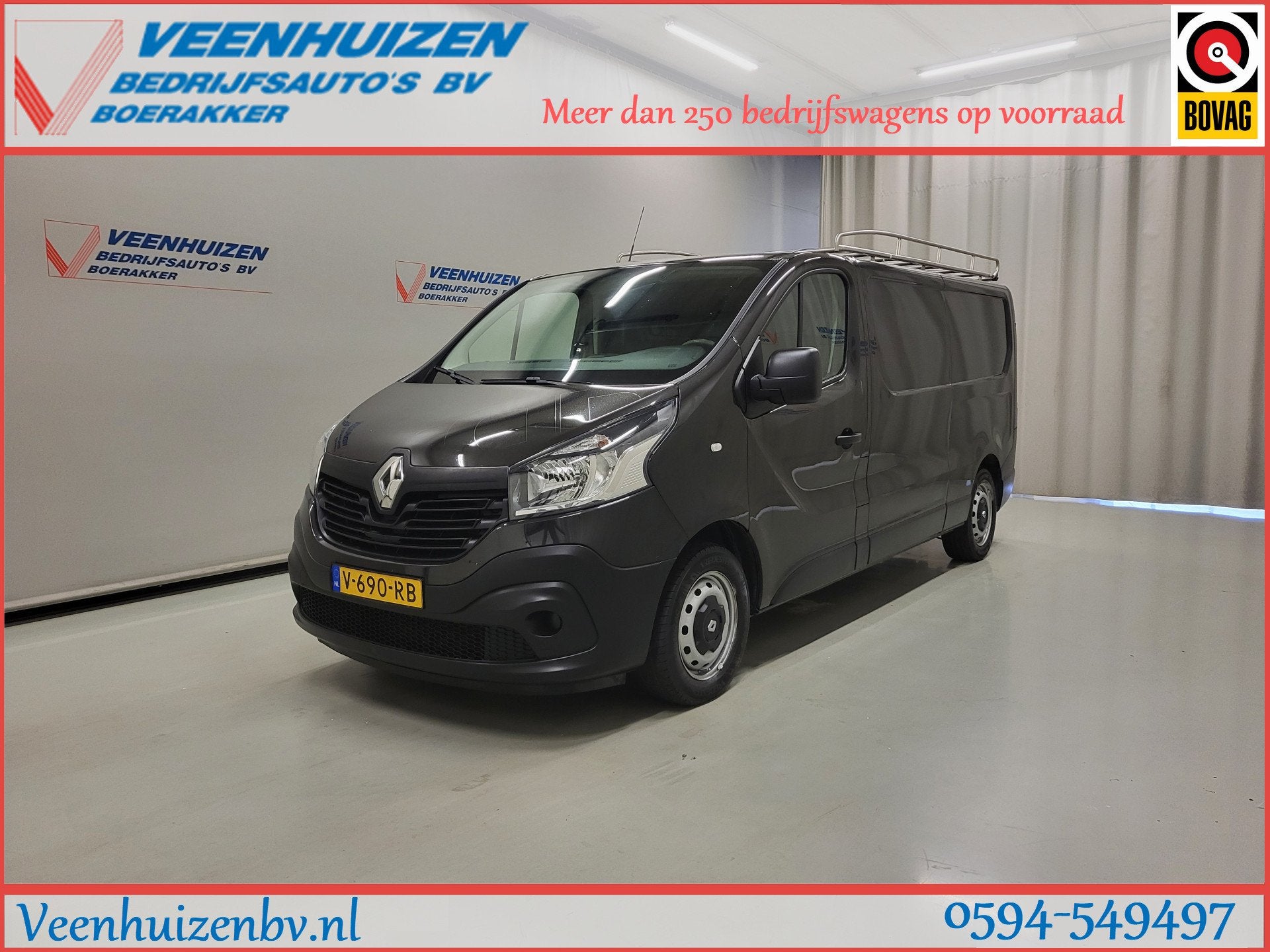 Renault Trafic 1.6dCi 126pk L2/H1 Imperiaal Euro 6!, Auto's, Voorwielaandrijving, Gebruikt, Euro 6, 4 cilinders