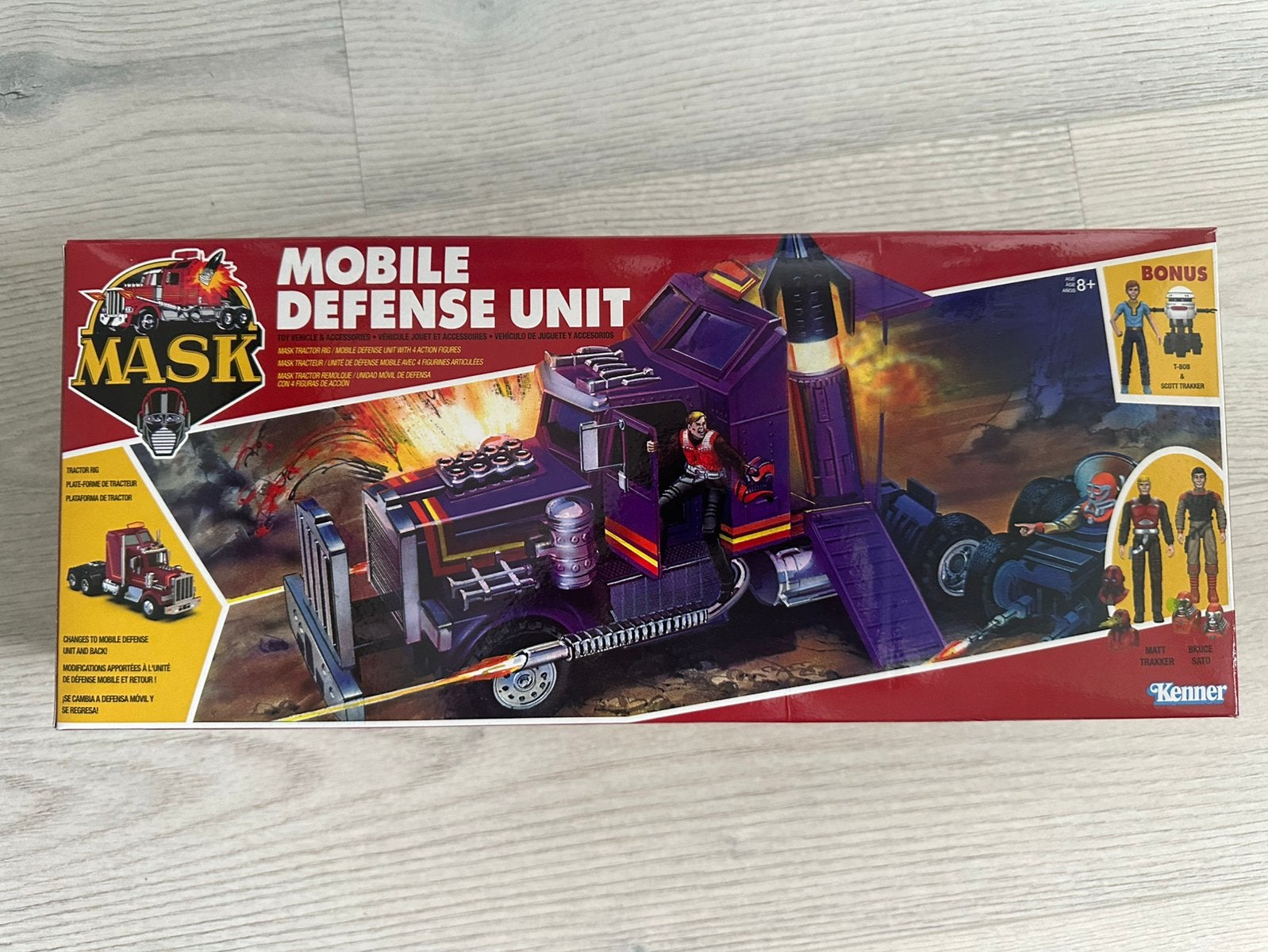 M.A.S.K - Rhino / MDU - Kenner Mask - loyal subjects - zgan, Verzamelen, Speelgoed, Ophalen of Verzenden, Nieuw