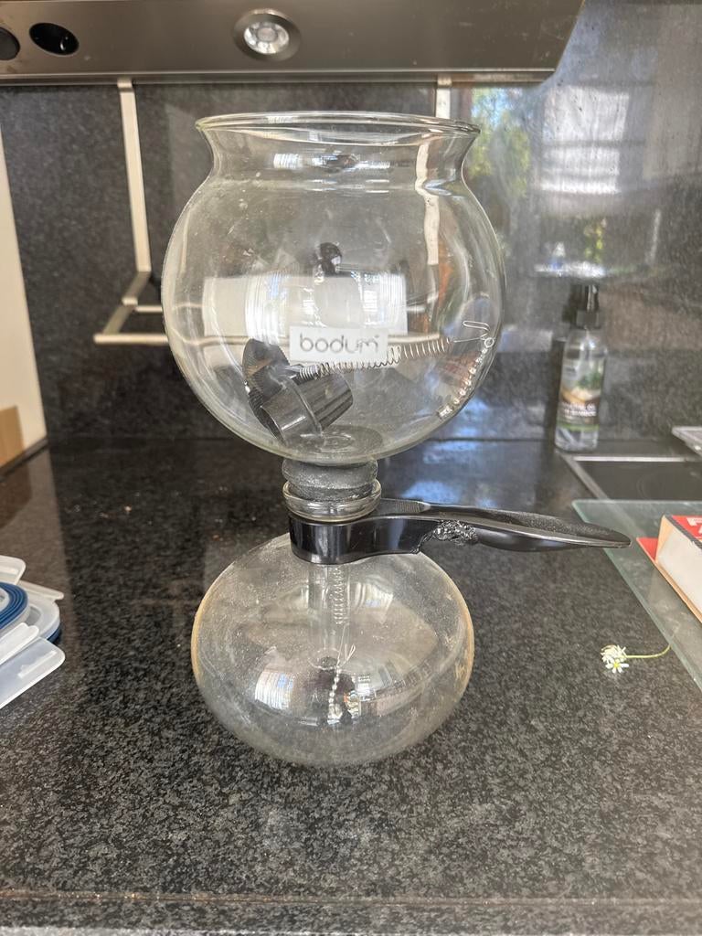 Bodum Siphon Koffiezetapparaat - Vacuüm Koffie Maker, Ophalen, Gebruikt, Koffiemachine, Gemalen koffie