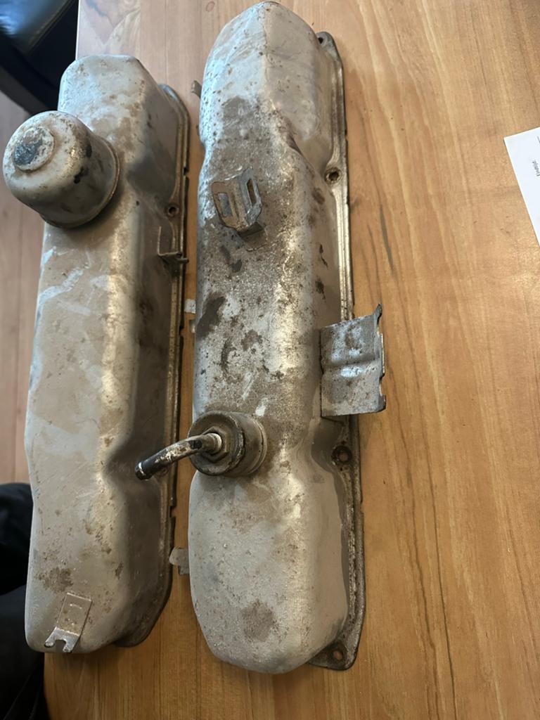 Originele Mopar 383 Big Block Kleppendeksels, Ophalen of Verzenden, Gebruikt, Amerikaanse onderdelen