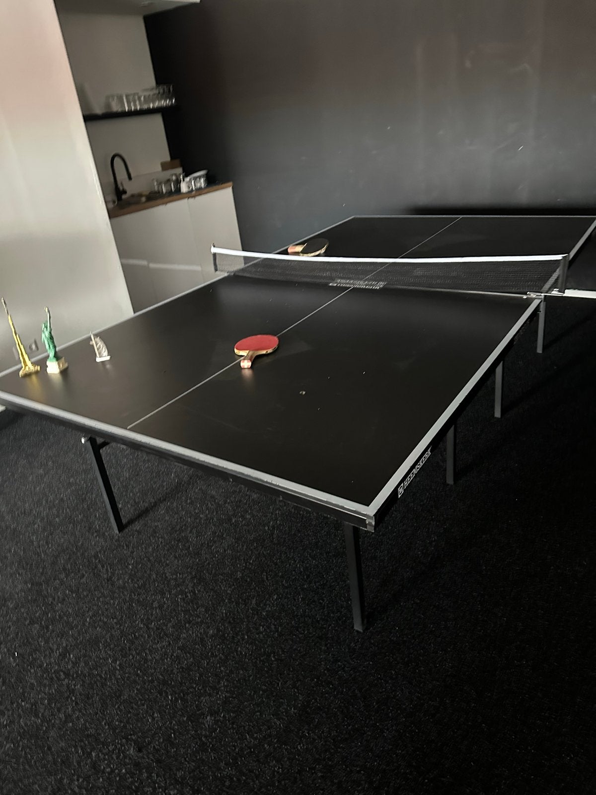 Gebruikte Tafeltennistafel - Indoor Plezier, Sport en Fitness, Tafeltennis, Ophalen, Gebruikt, Tafel Indoor