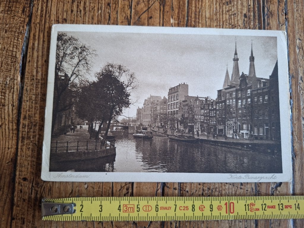 1912 Raampoort/Hugo de Grootkade A'dam-ansichtkaart, Verzamelen, Ophalen of Verzenden, Voor 1920, Ongelopen, Noord-Holland