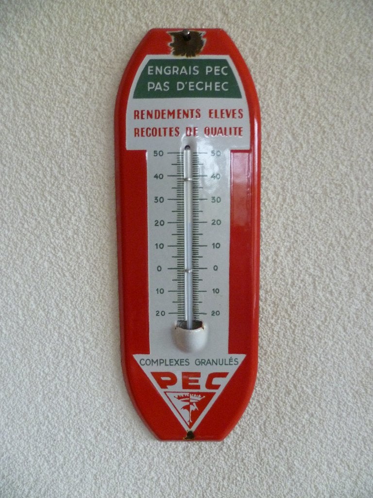EMAILLE DEURPOST BORDJE"PEC GRANULES"UIT JAREN 50, Verzamelen, Merken en Reclamevoorwerpen, Ophalen of Verzenden, Gebruikt, Reclamebord