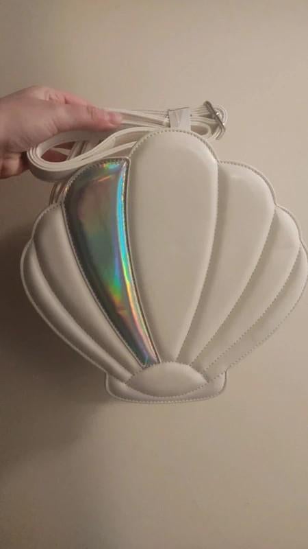 Disney Ariel Schelp Tas - Nieuw De Kleine Zeemeermin, Ophalen of Verzenden, Nieuw, Wit, Schoudertasje