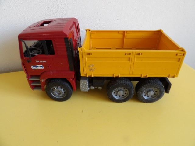 BRUDER MAN DIESEL VRACHTWAGEN, Kinderen en Baby's, Speelgoed | Speelgoedvoertuigen, Ophalen of Verzenden, Gebruikt
