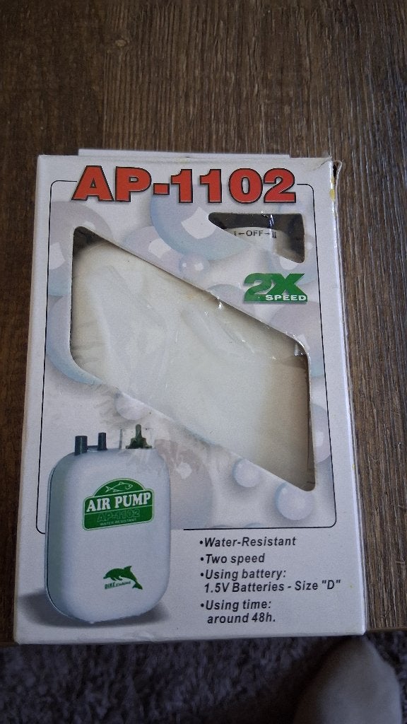 Te koop Aquarium pompje Albatros, Ophalen, Zo goed als nieuw
