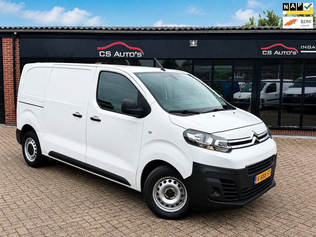 Citroen Jumpy 2.0 BlueHDI 120pk|10-2018|airco|cruise.control, Auto's, Voorwielaandrijving, 1588 kg, Gebruikt, Euro 6