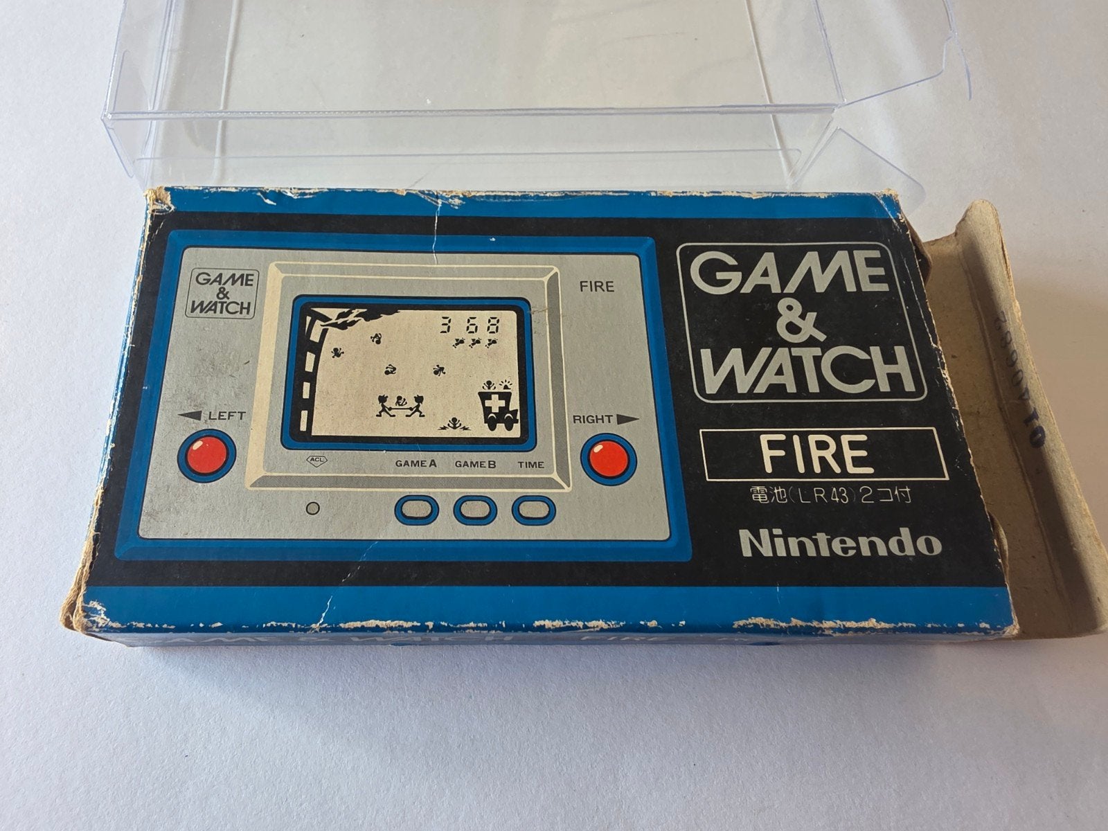 Nintendo Game & Watch Fire (RC-04) uit 1980, Gebruikt, Overige genres, 1 speler, Ophalen of Verzenden