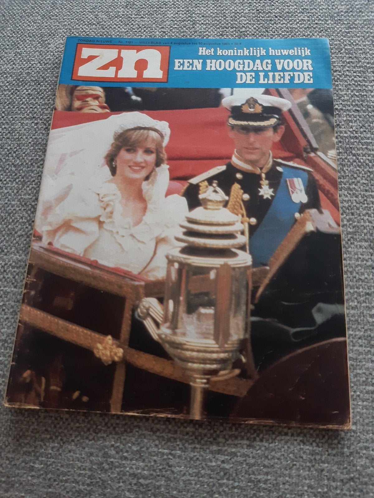 1181. ZN 1981. Prins Charles en prinses Diana. Dolly Parton., Verzamelen, Verzenden, 1980 tot heden, Tijdschrift