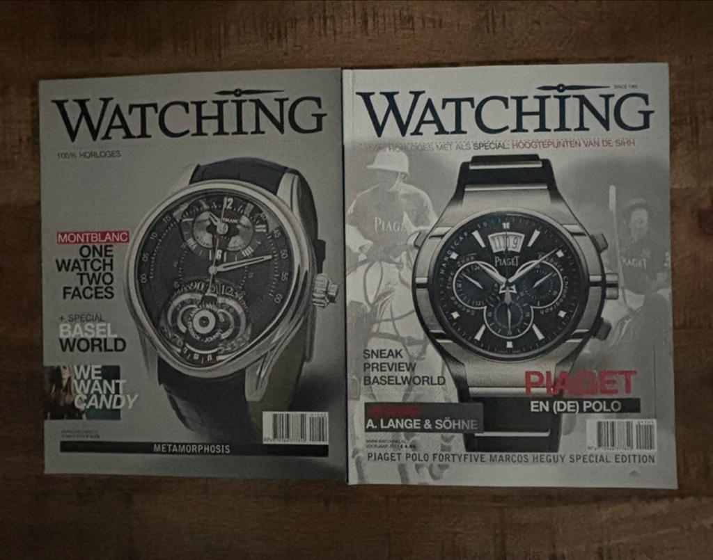 Watching Magazine - Nummers 1 (2011) & 2 (2010), Ophalen of Verzenden, Zo goed als nieuw
