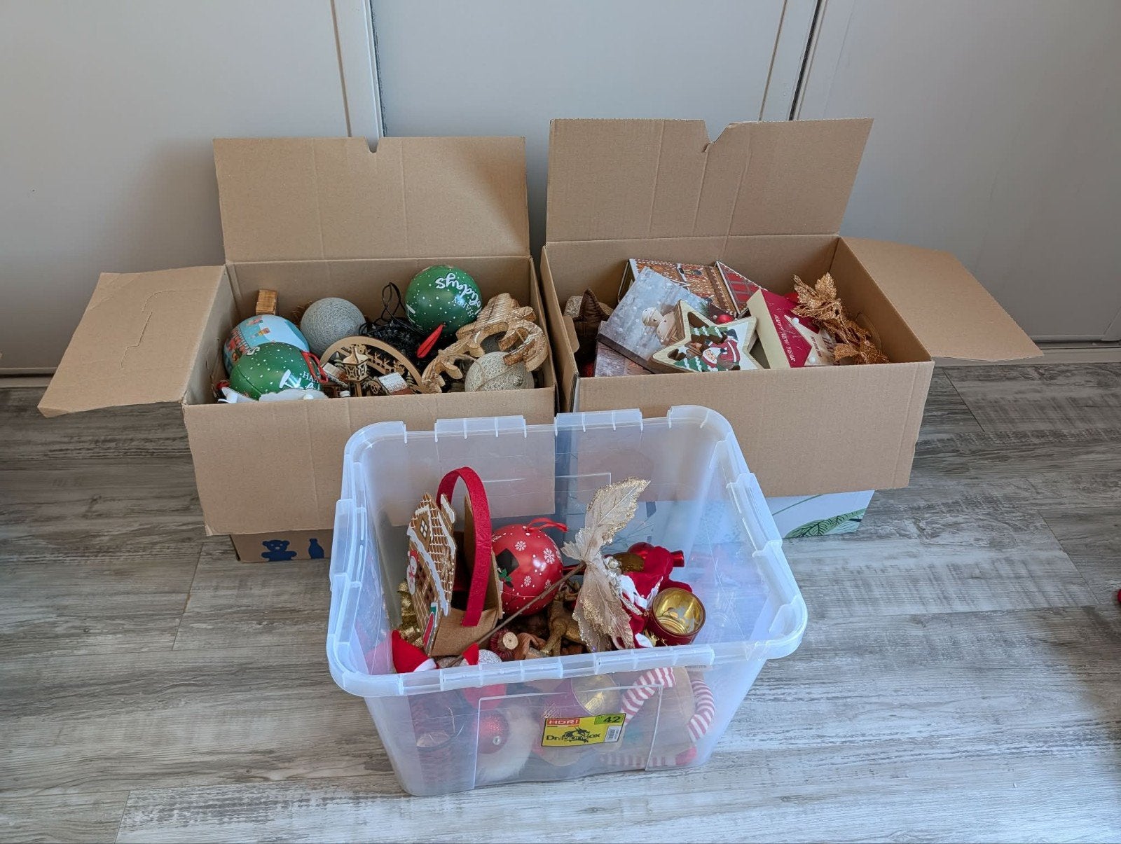Grote partij kerstdecoratie te koop  kerst - opruimen, Diversen, Kerst, Ophalen