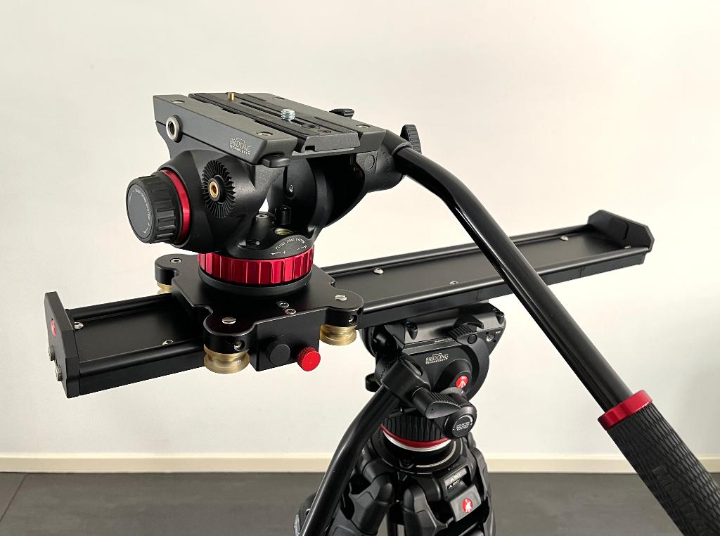 Manfrotto camera slider 60cm, Audio, Tv en Foto, Fotografie | Statieven en Balhoofden, Ophalen, Zo goed als nieuw, Minder dan 150 cm