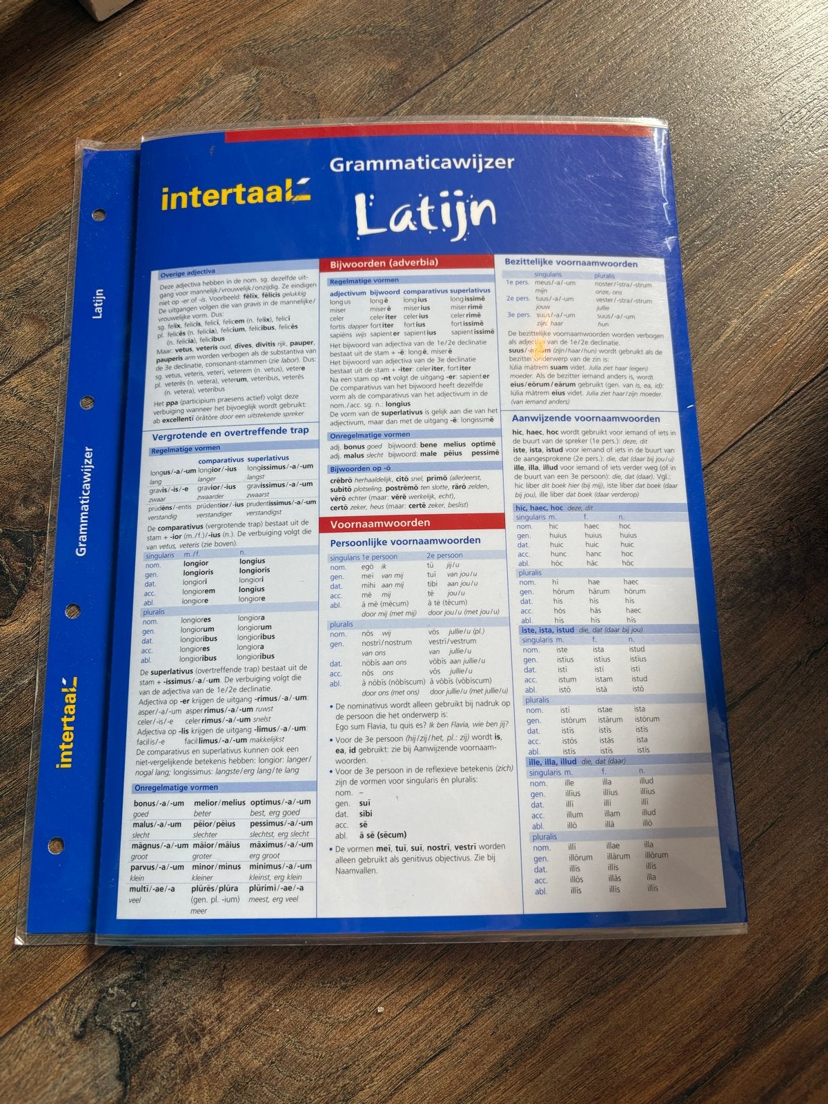 Grammaticawijzer Latijn - Intertaal, Ophalen of Verzenden, Zo goed als nieuw, Non-fictie