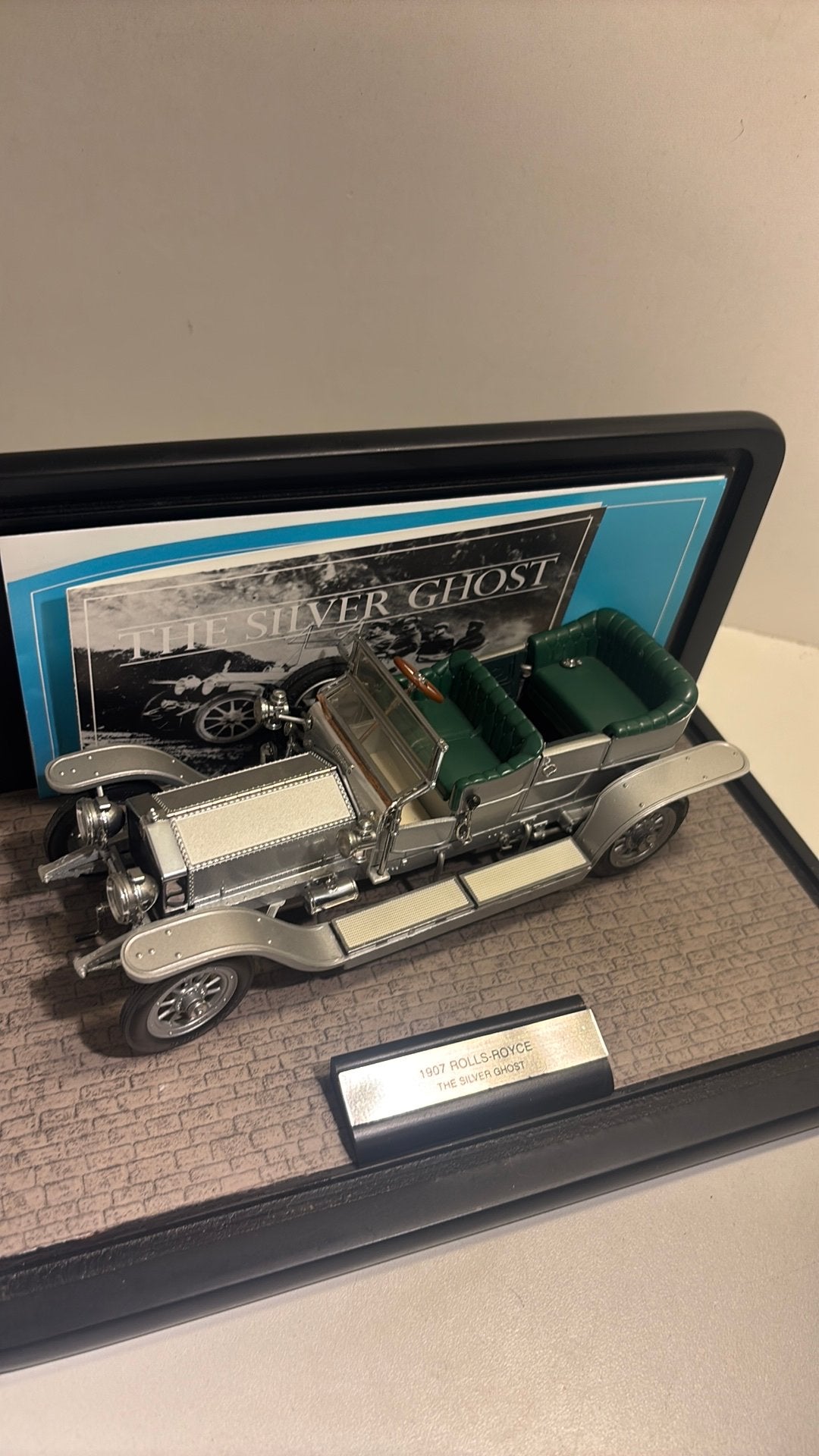 Rolls royce the silver ghost 1907 franklin mint 1.24, Overige merken, Ophalen of Verzenden, A, A