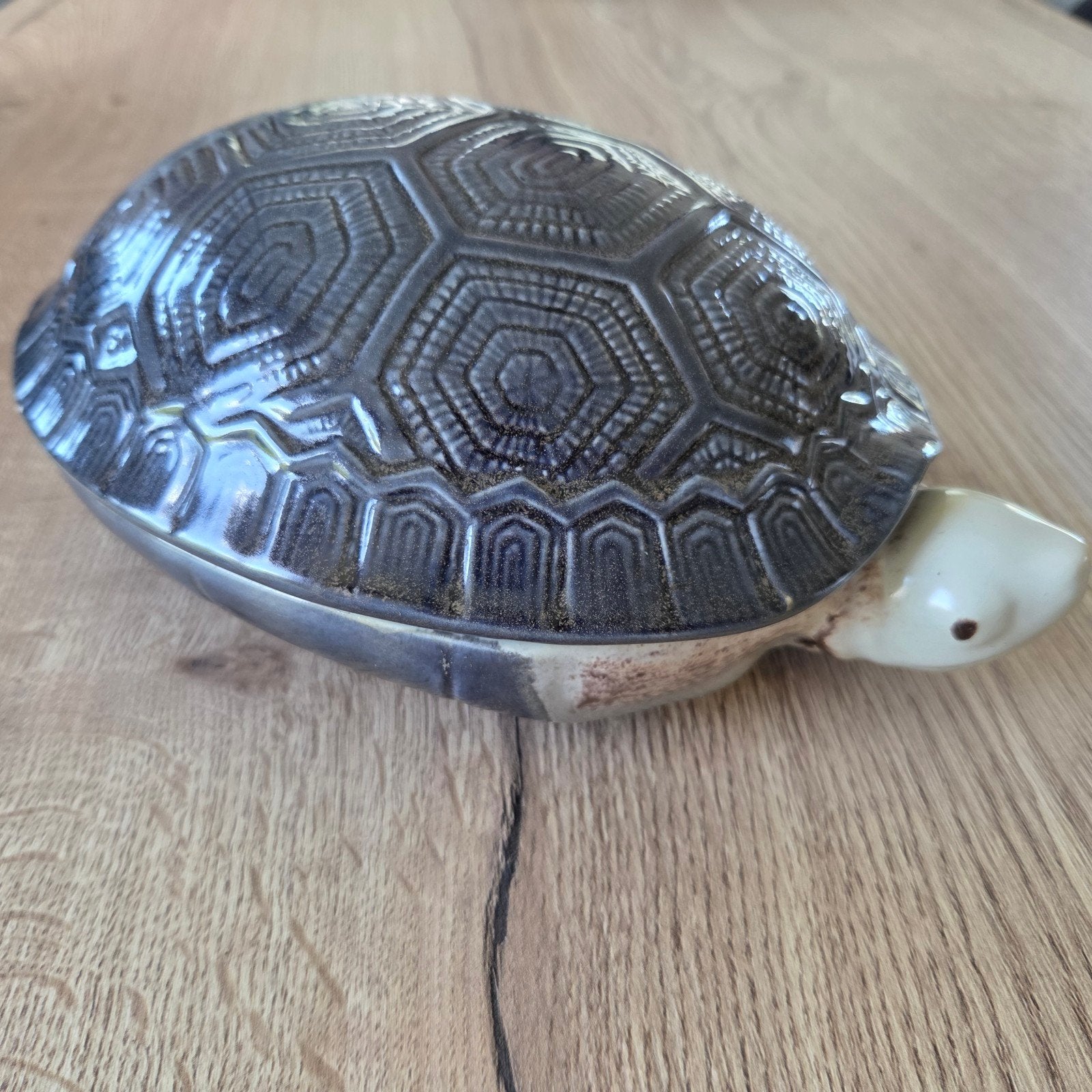 Michel Caugant terrine schildpad, Antiek en Kunst, Ophalen of Verzenden