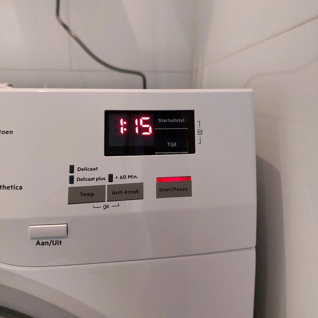 Wasdroger AEG 6000 series/ Lavatherm, Ophalen, 6 tot 8 kg, Gebruikt, Voorlader