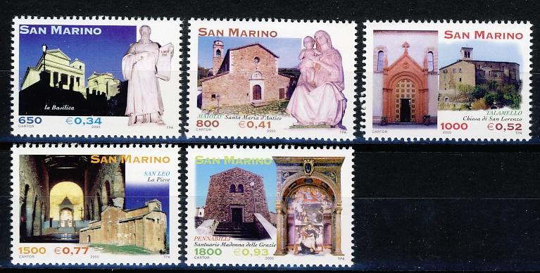 San Marino 1900/04 2000 postfris, Ophalen of Verzenden, Postfris