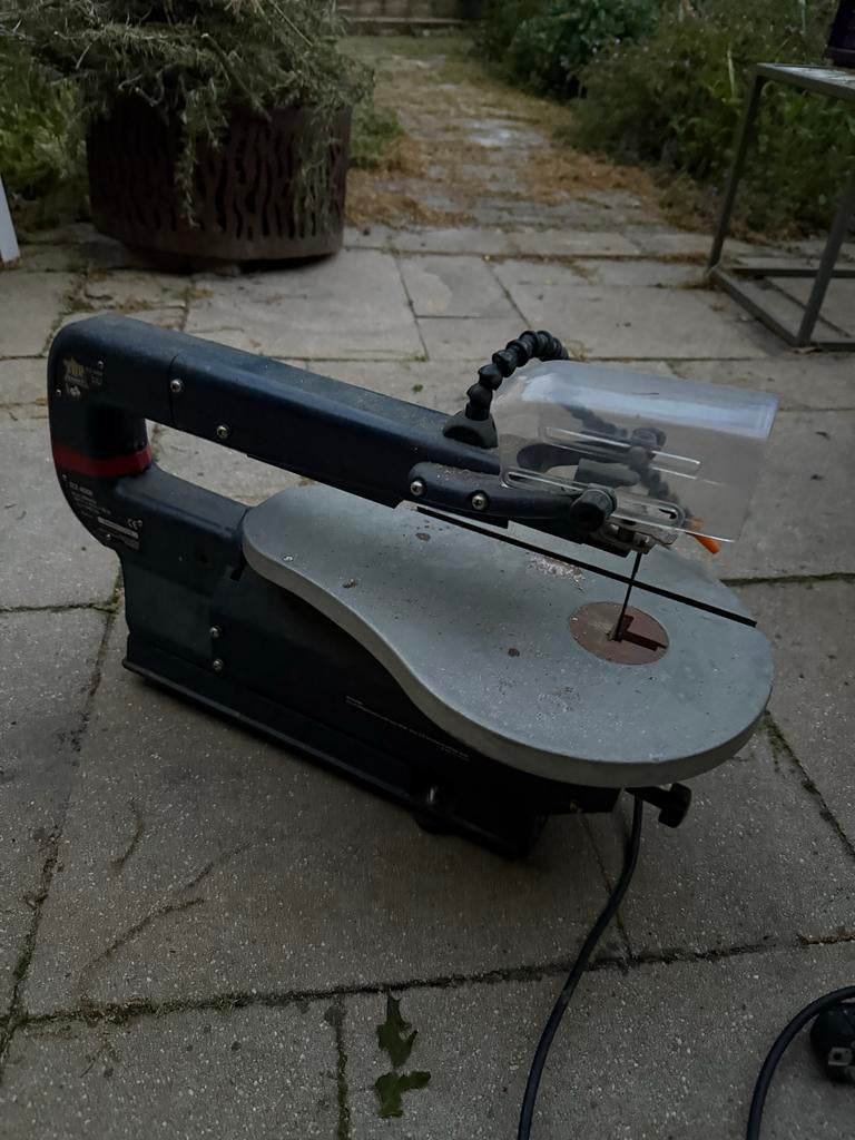 Topcraft figuurzaagmachine in goede staat, Ophalen, Gebruikt, 30 tot 70 mm, Figuurzaag